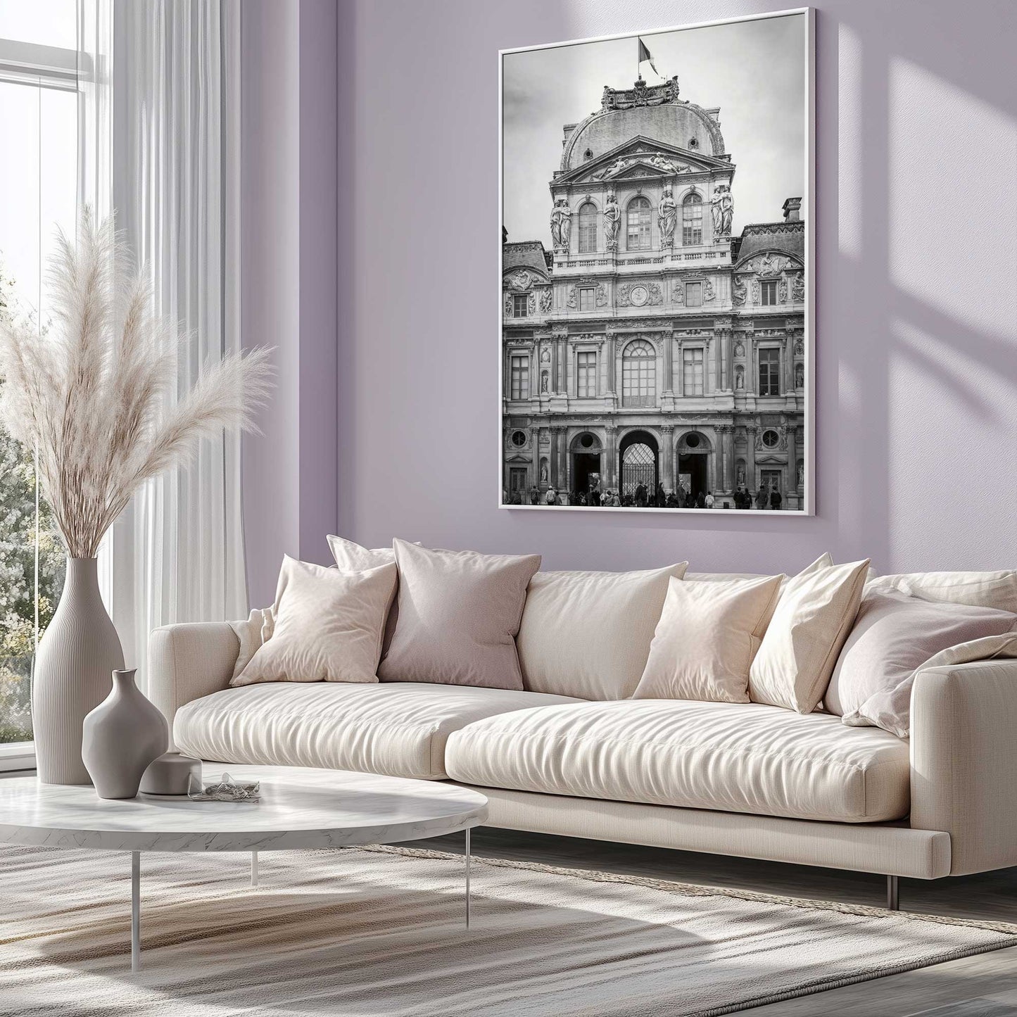 Picture of art in a room