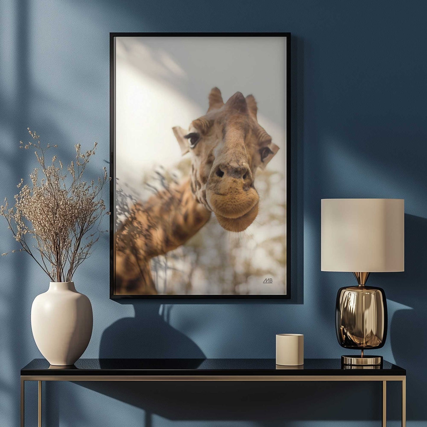 Picture of art in a room