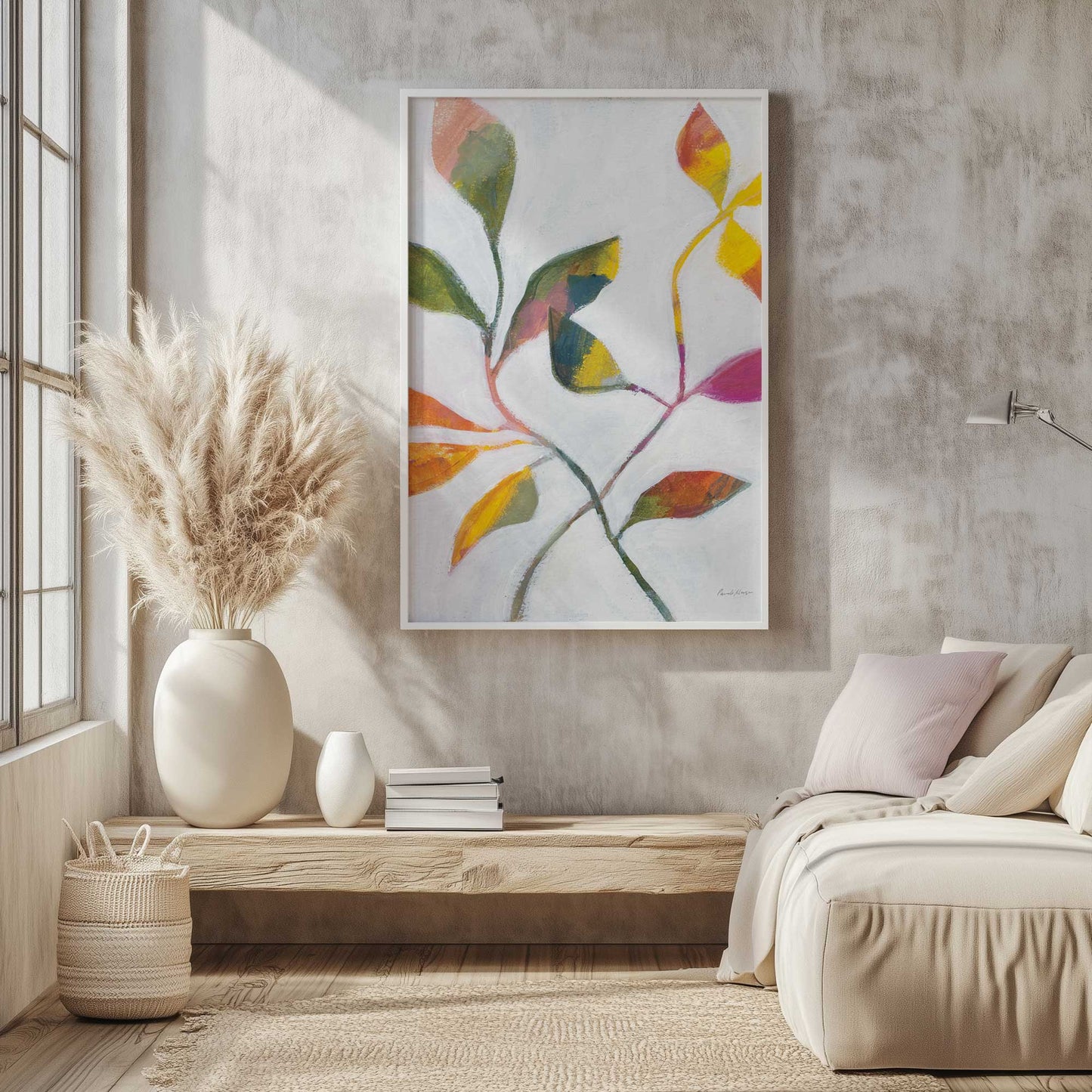 Picture of art in a room