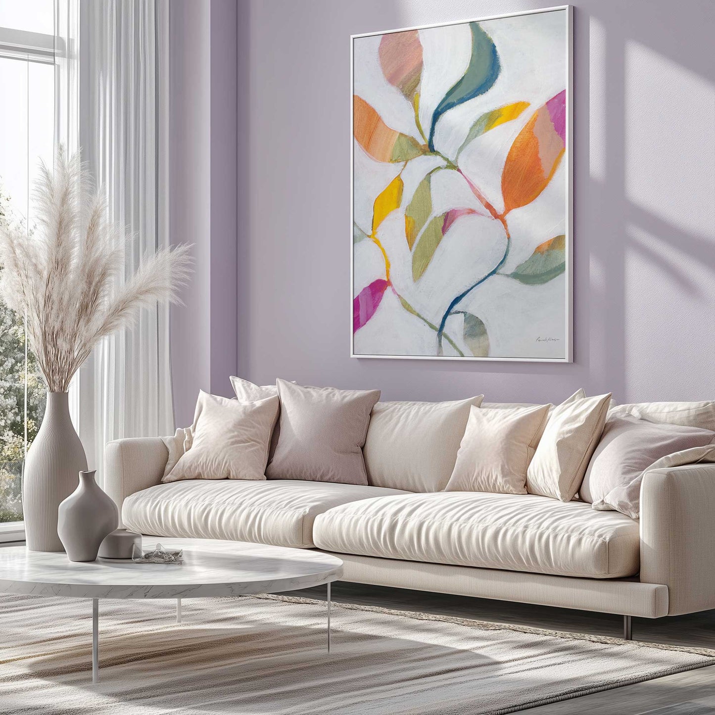 Picture of art in a room