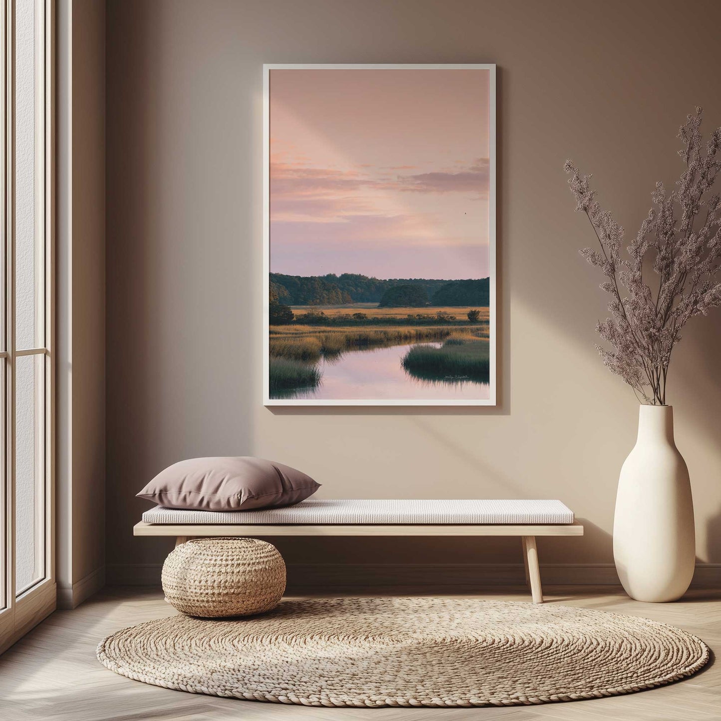 Picture of art in a room