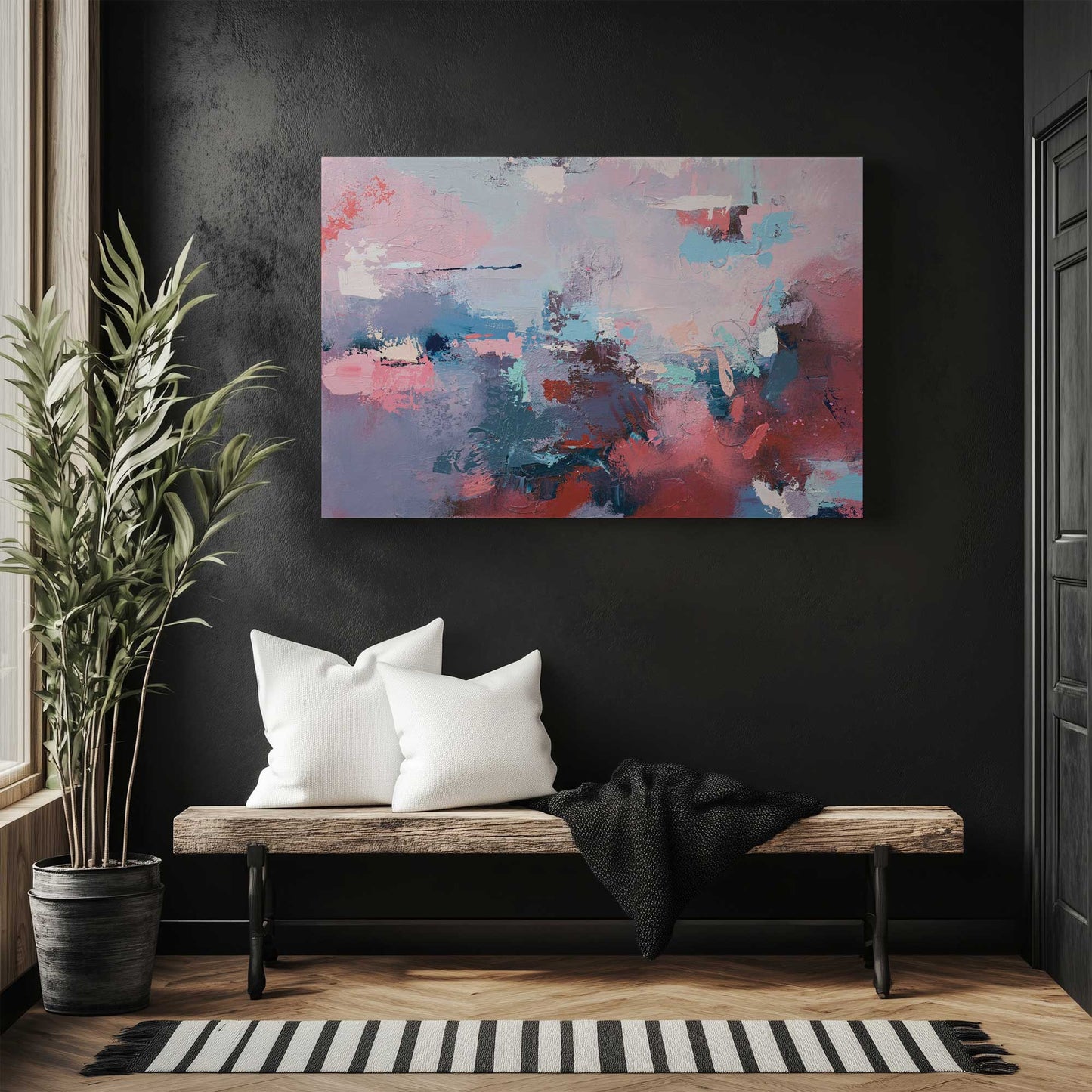 Picture of art in a room