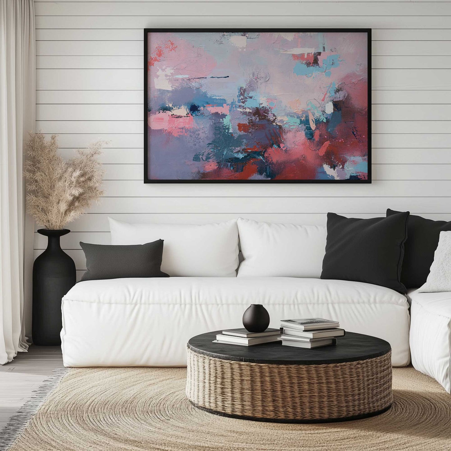 Picture of art in a room