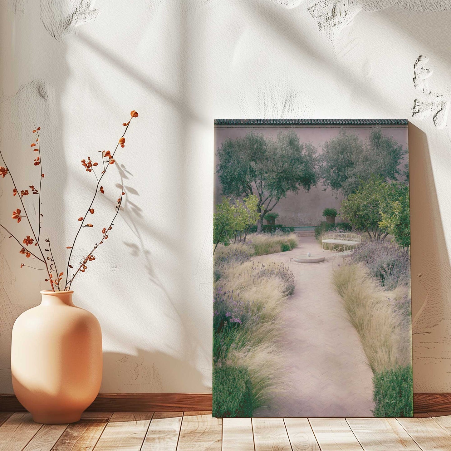 Picture of art in a room