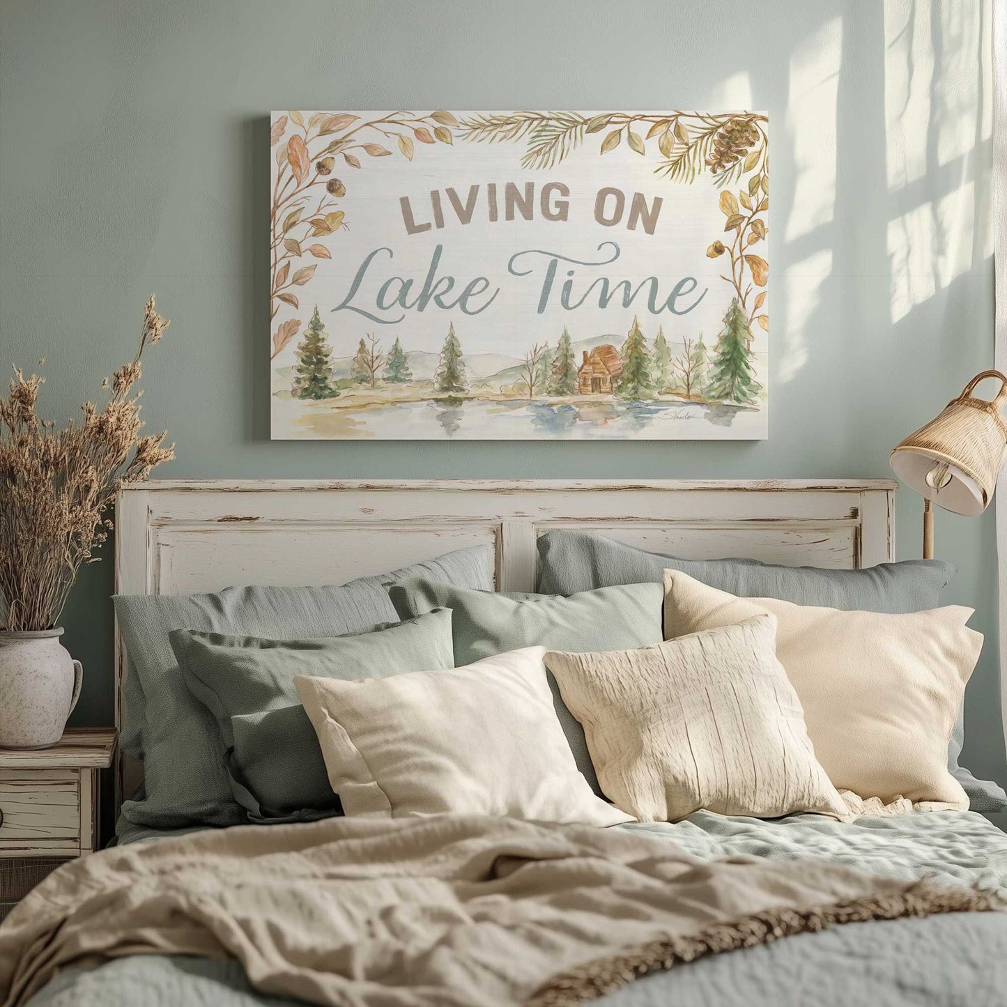 Picture of art in a room