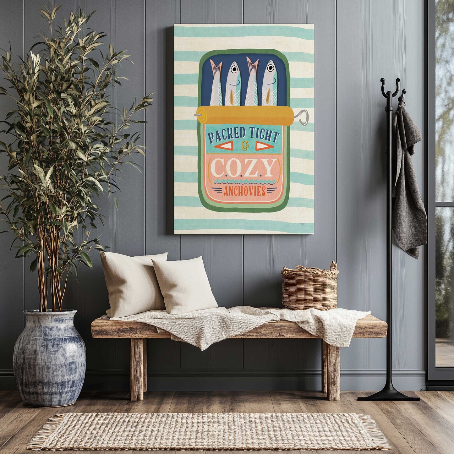 Picture of art in a room