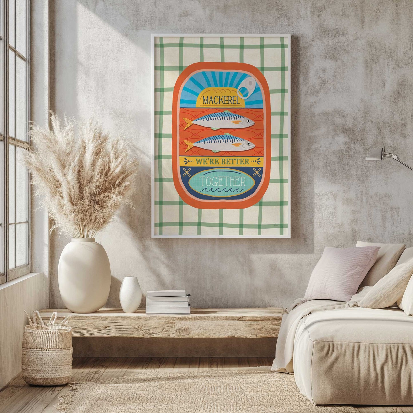 Picture of art in a room