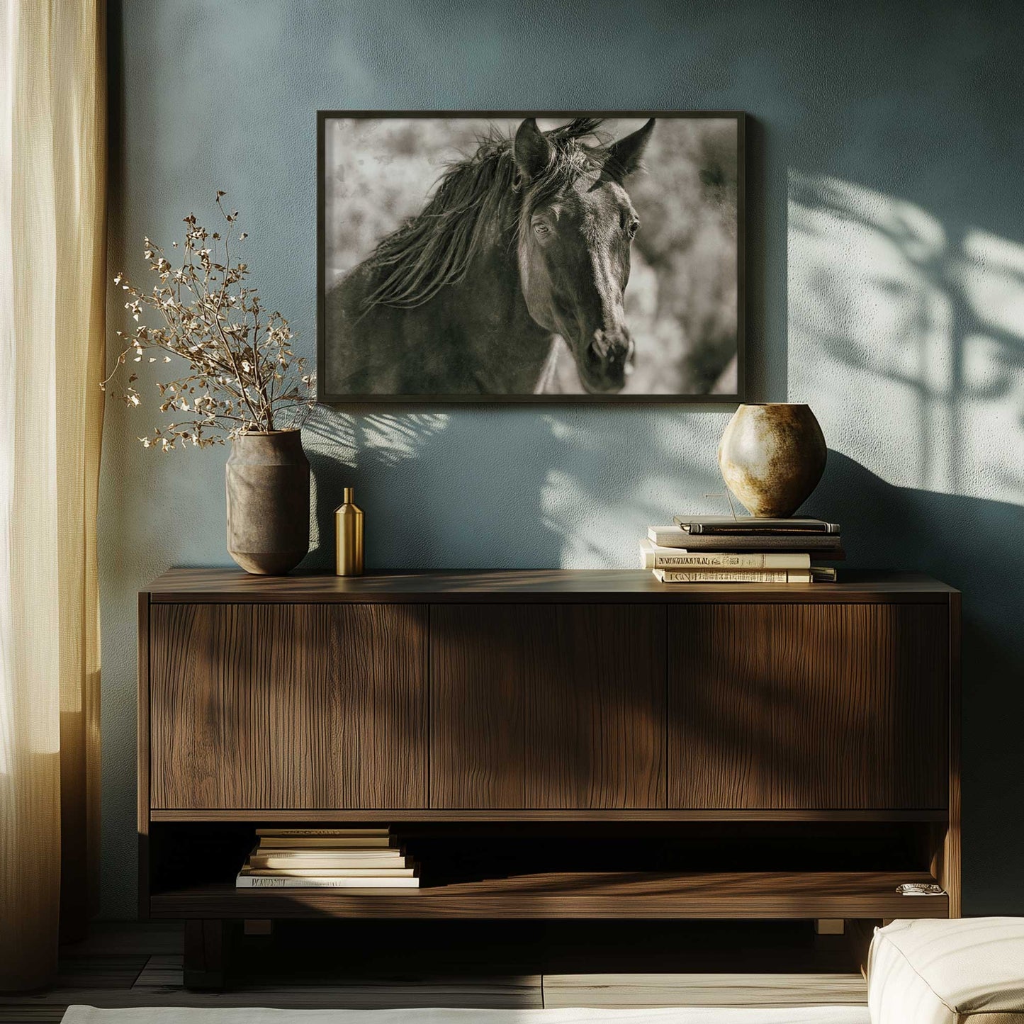 Picture of art in a room