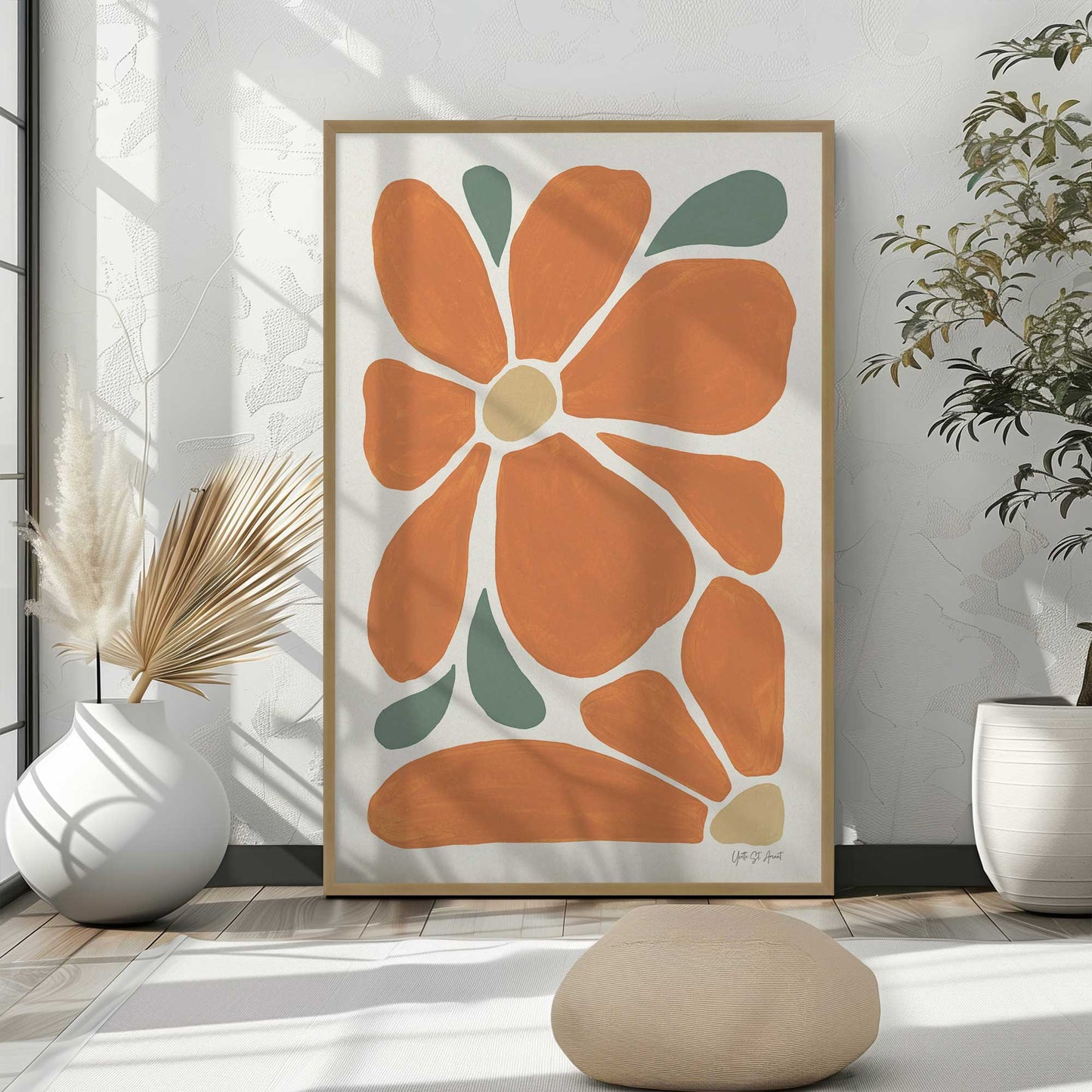 Picture of art in a room