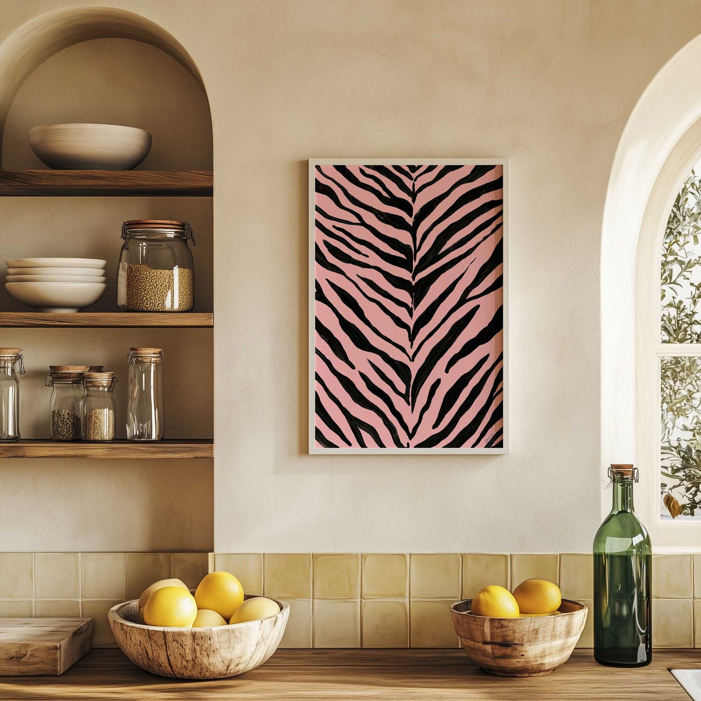 Picture of art in a room