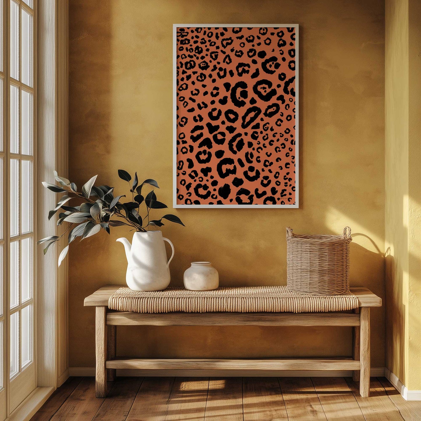 Picture of art in a room