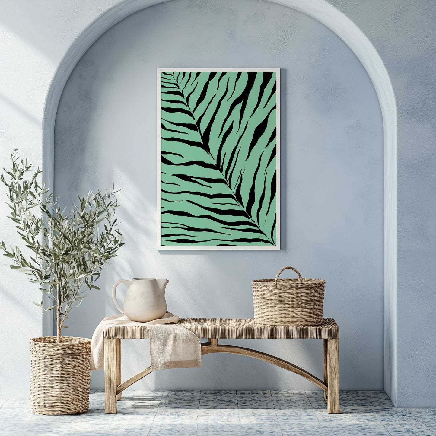 Picture of art in a room