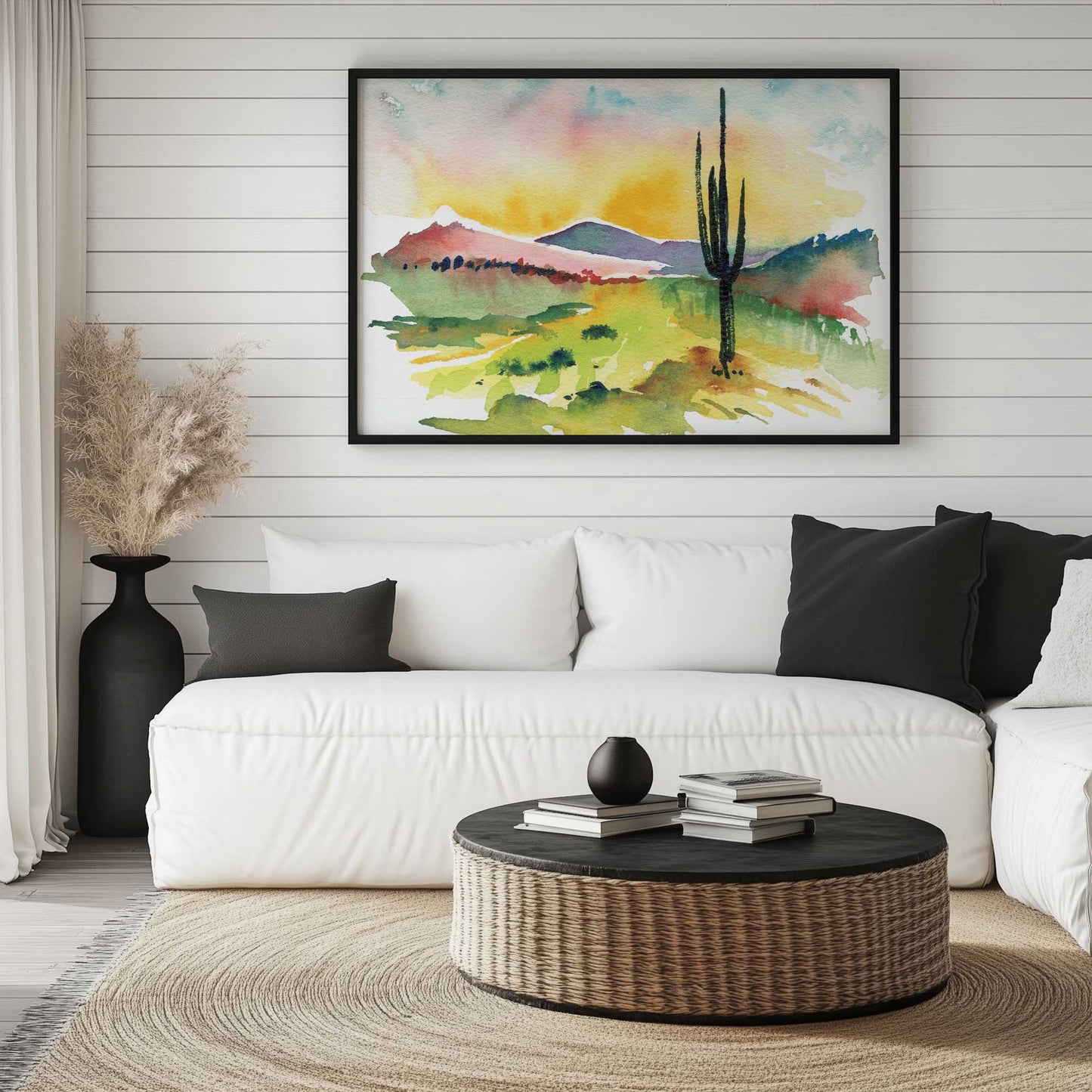 Picture of art in a room