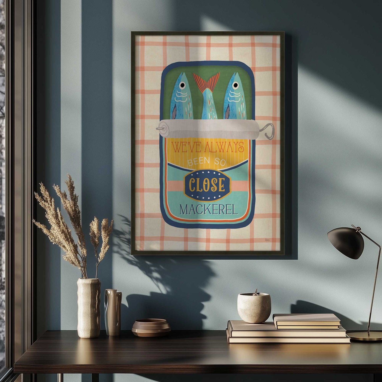 Picture of art in a room