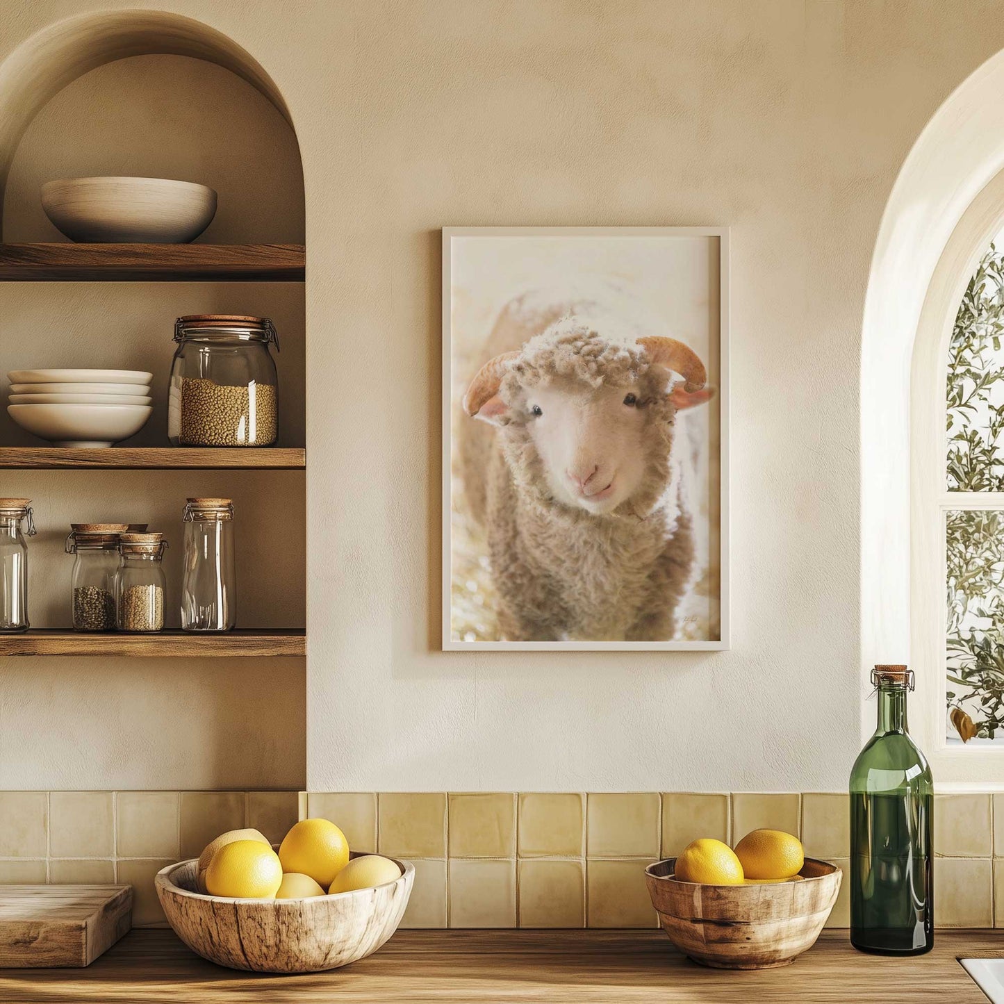 Picture of art in a room