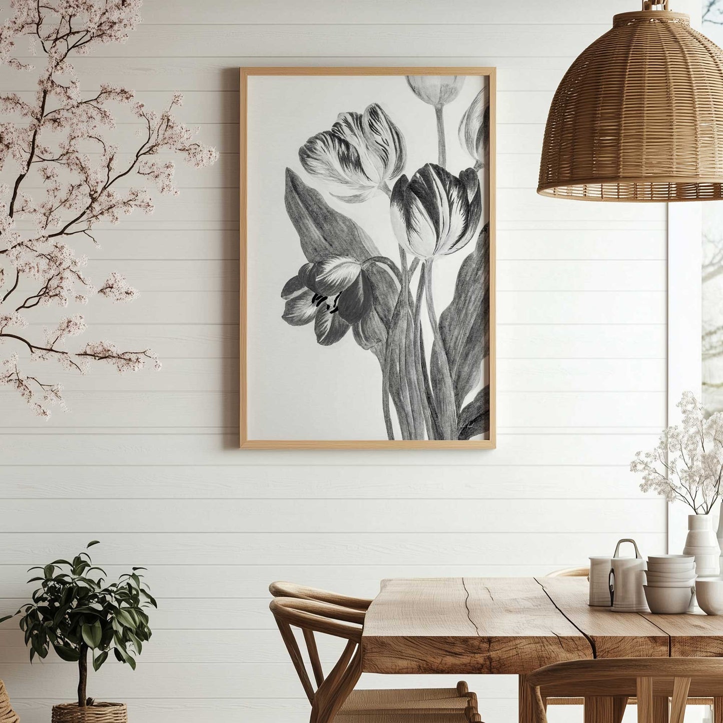 Picture of art in a room