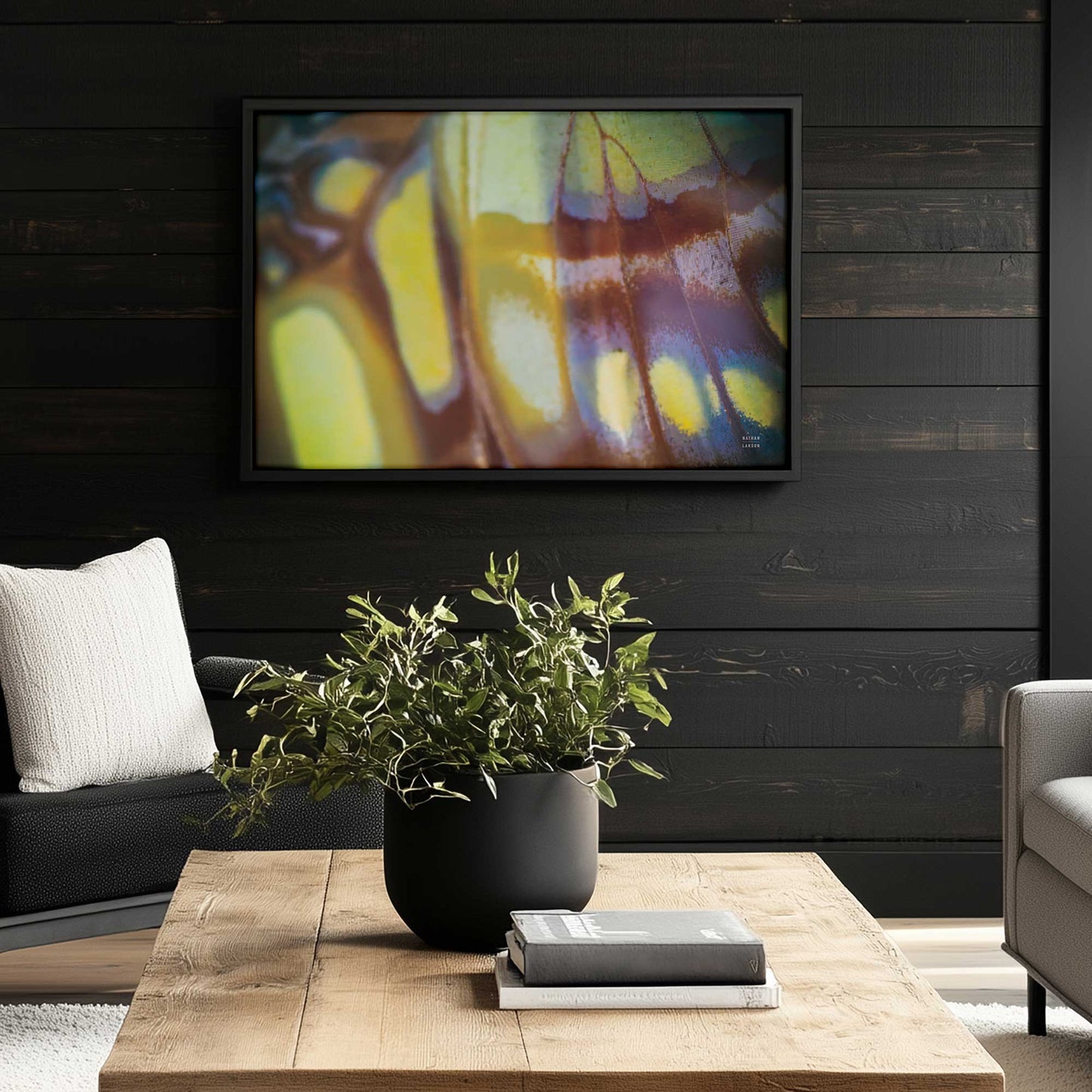 Picture of art in a room