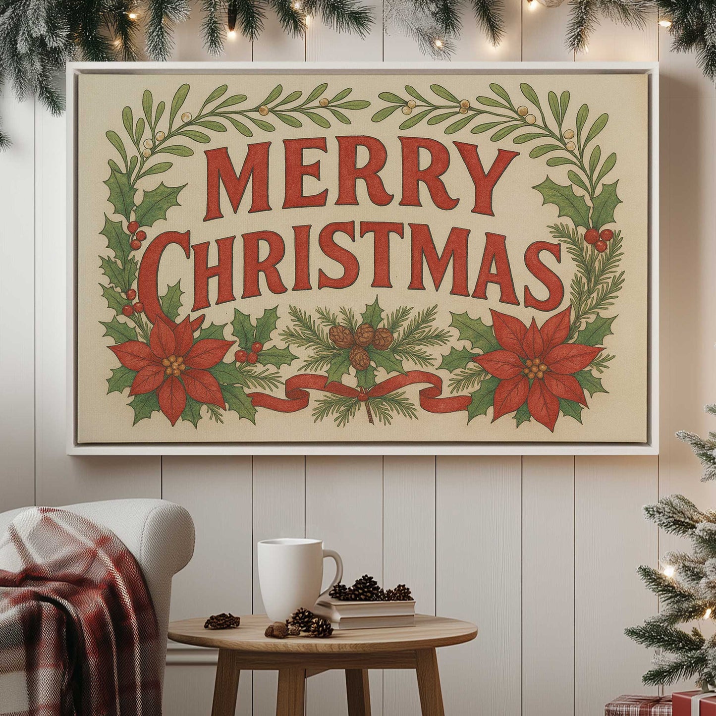 Picture of art in a room