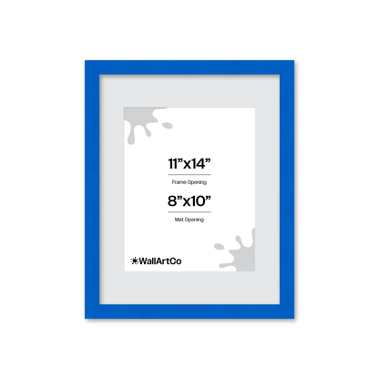 The Head Turner - Blue Picture Frame