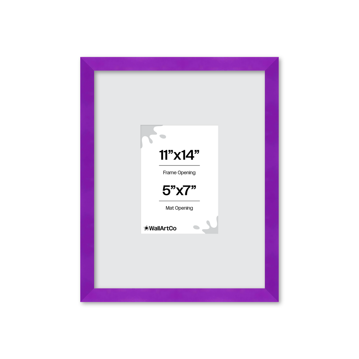 The Head Turner - Purple Picture Frame