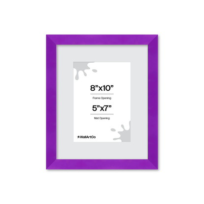 The Head Turner - Purple Picture Frame