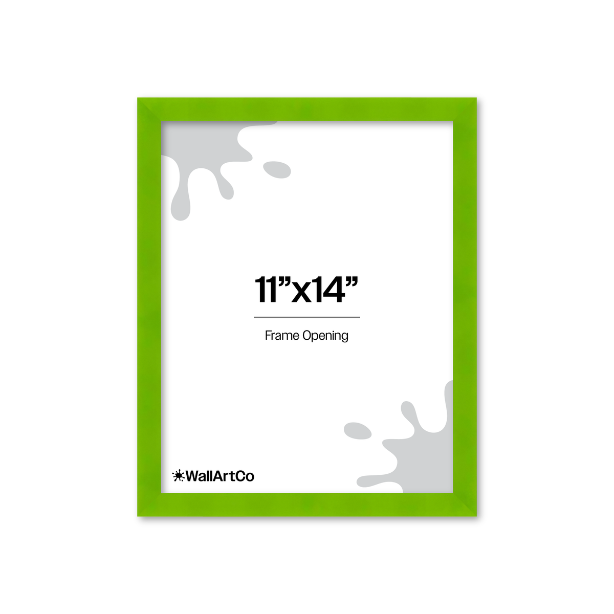 The Head Turner - Green Picture Frame