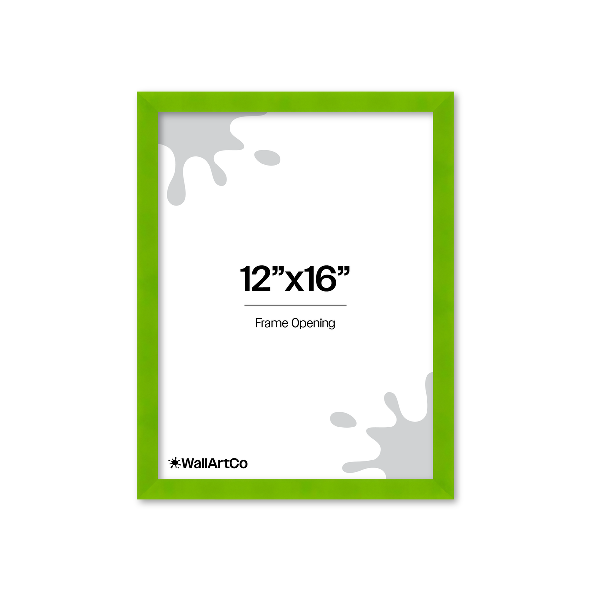 The Head Turner - Green Picture Frame