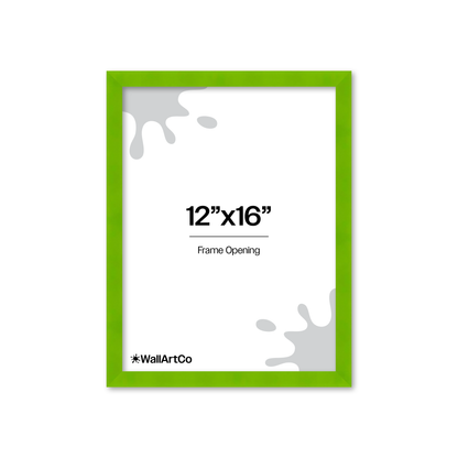The Head Turner - Green Picture Frame