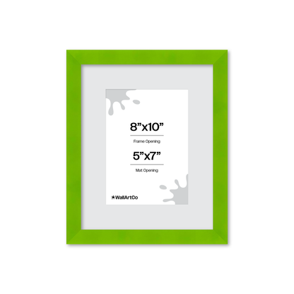 The Head Turner - Green Picture Frame