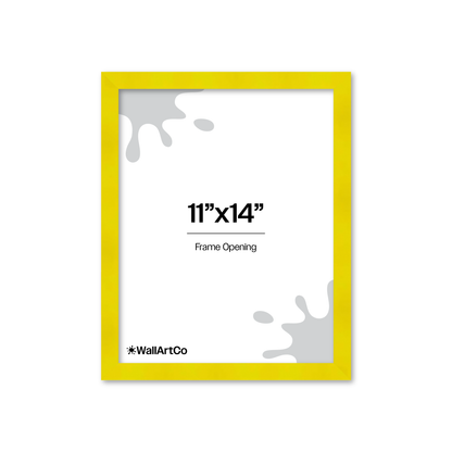 The Head Turner - Yellow Picture Frame