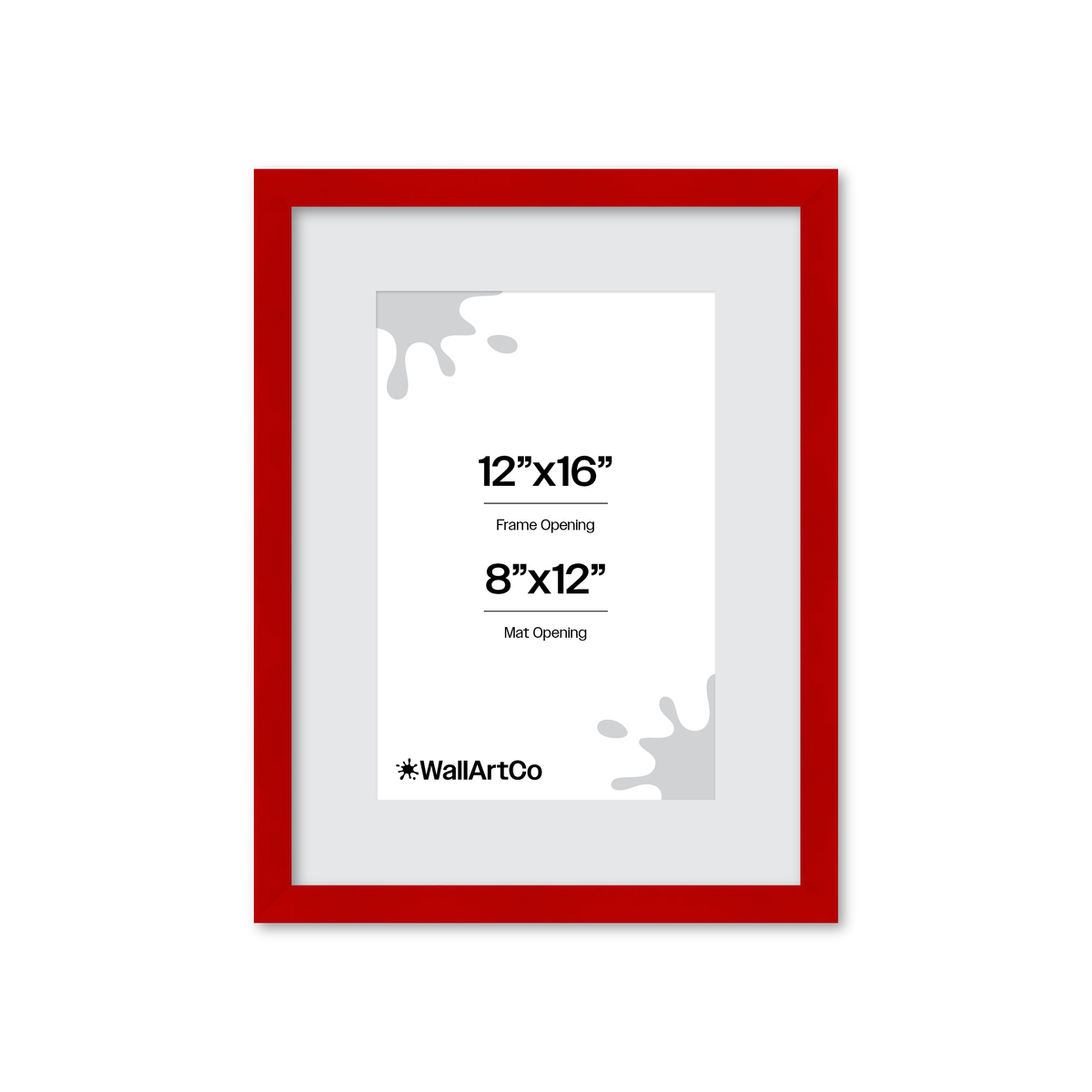 The Head Turner Red Picture Frame