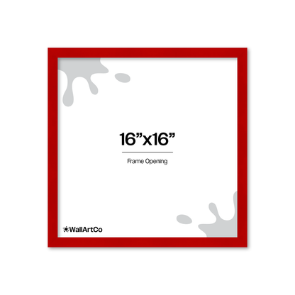 The Head Turner Red Picture Frame