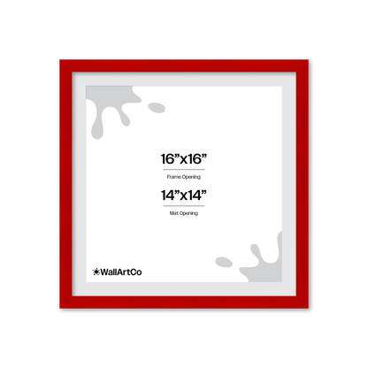 The Head Turner Red Picture Frame