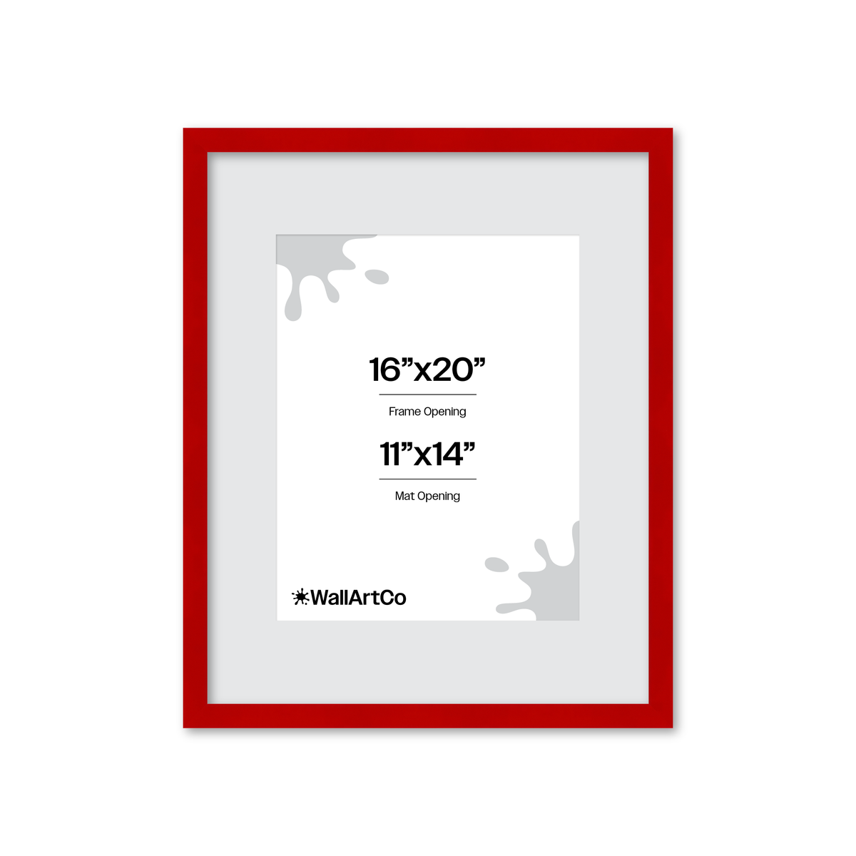The Head Turner Red Picture Frame