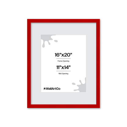 The Head Turner Red Picture Frame