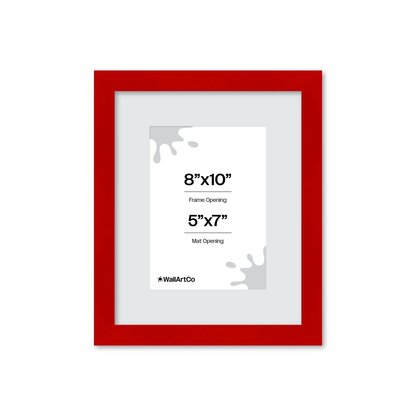 The Head Turner Red Picture Frame