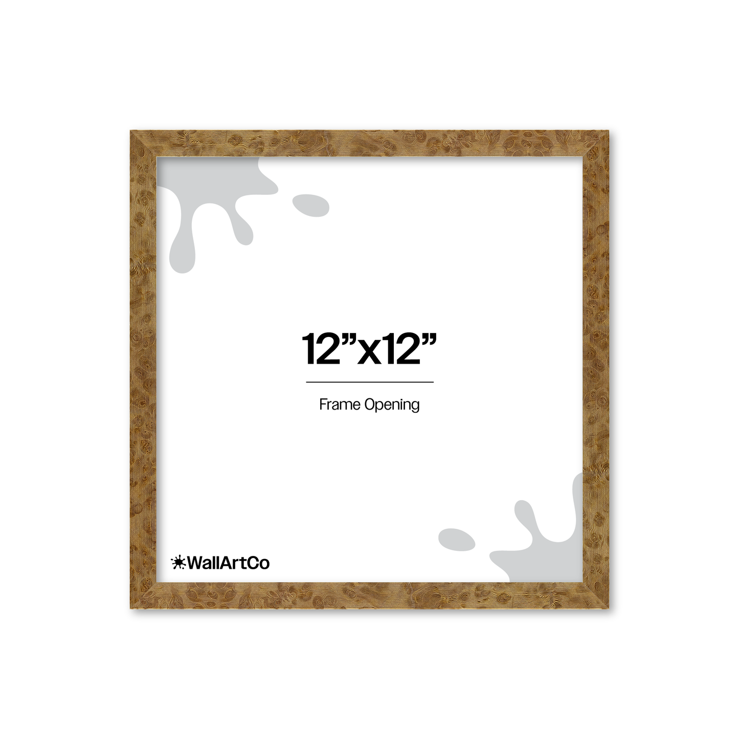 12" x 12" Cream Vienna Wall Frame
