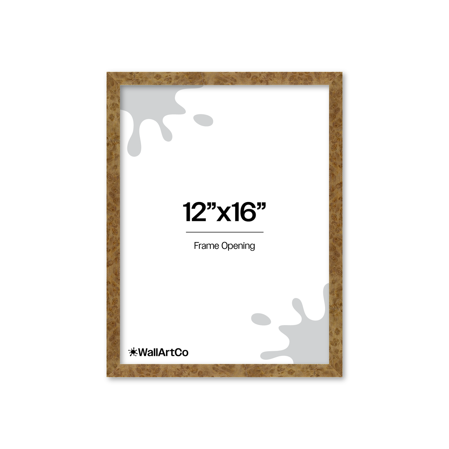 12" x 16" Cream Vienna Wall Frame