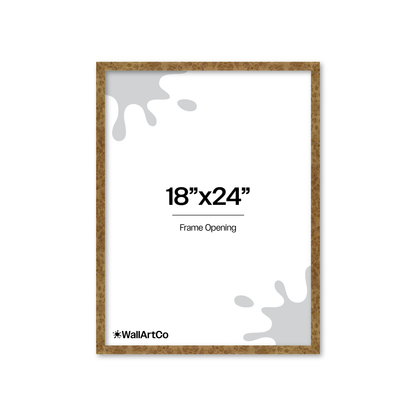 18" x 24" Cream Vienna Wall Frame