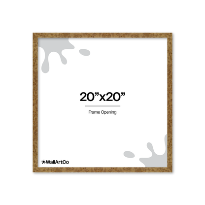 20" x 20" Cream Vienna Wall Frame