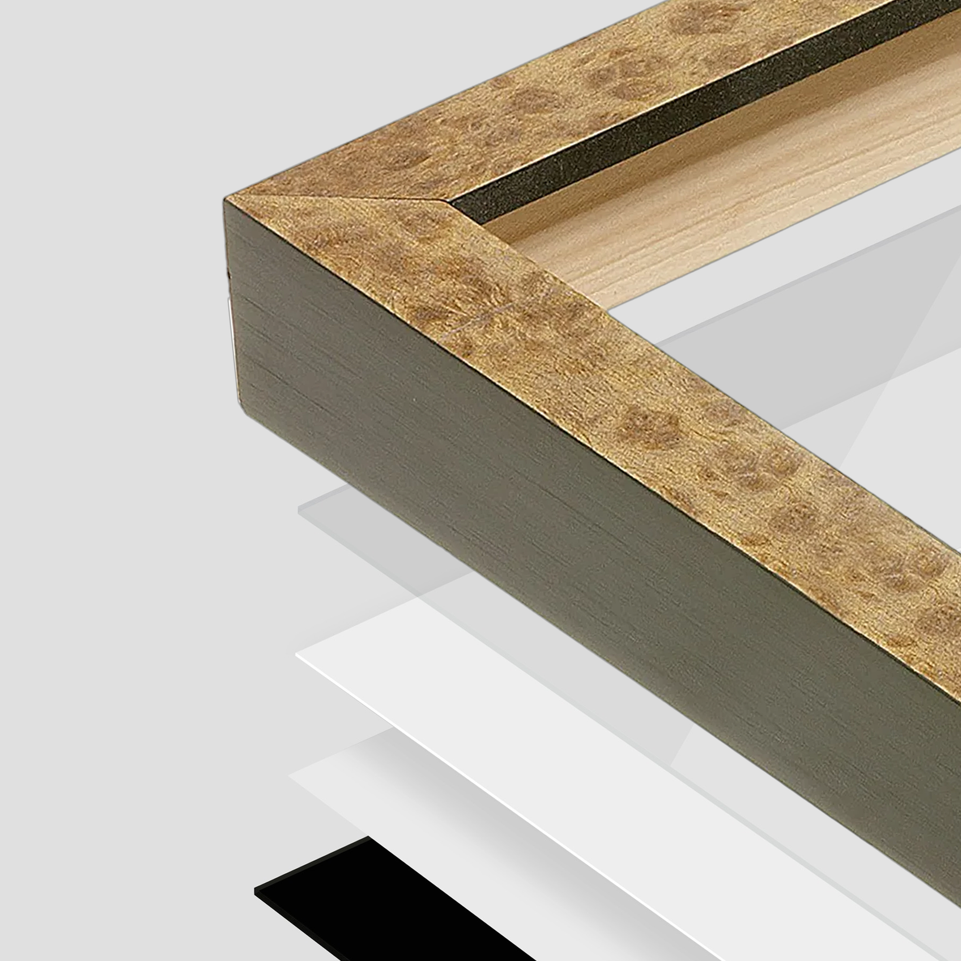 corner of the Cream Vienna Wall Frame