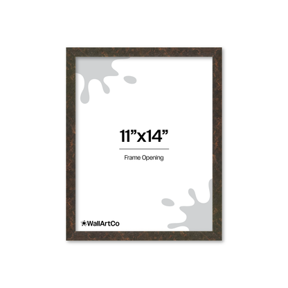 11" x 14" Rich Brown Vienna Wall Frame