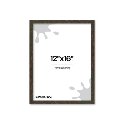 12" x 16" Rich Brown Vienna Wall Frame
