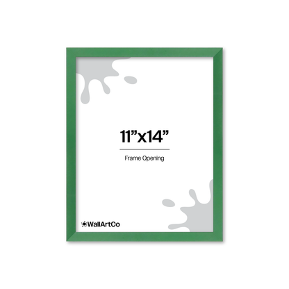 The Attention Grabber Green Picture Frame