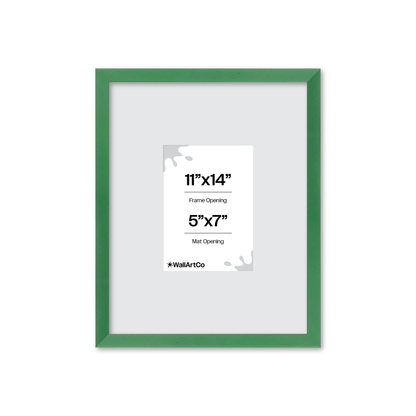 The Attention Grabber Green Picture Frame