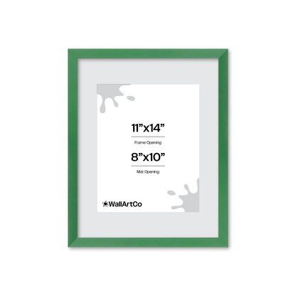 The Attention Grabber Green Picture Frame