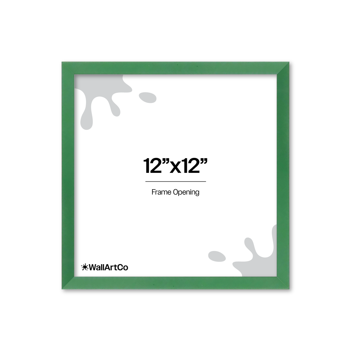 The Attention Grabber Green Picture Frame