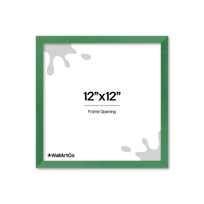 The Attention Grabber Green Picture Frame