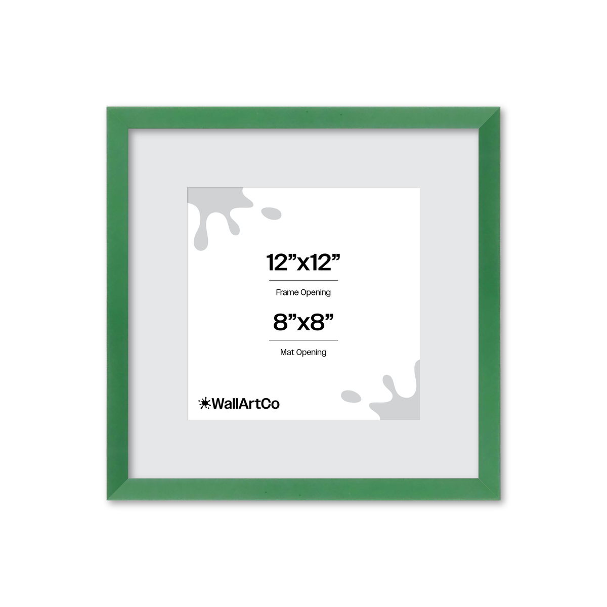 The Attention Grabber Green Picture Frame