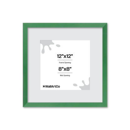 The Attention Grabber Green Picture Frame